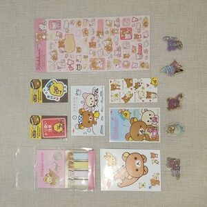 Set of Rilakkuma Stickers
